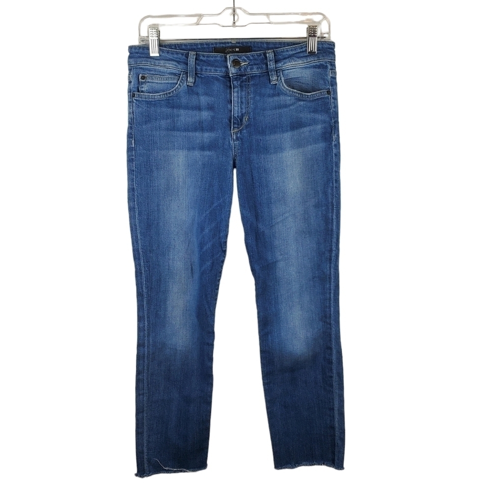 Joe's Jeans‎ 28 Skinny Ankle Fit Cotton Stretch Denim Raw hem Midrise